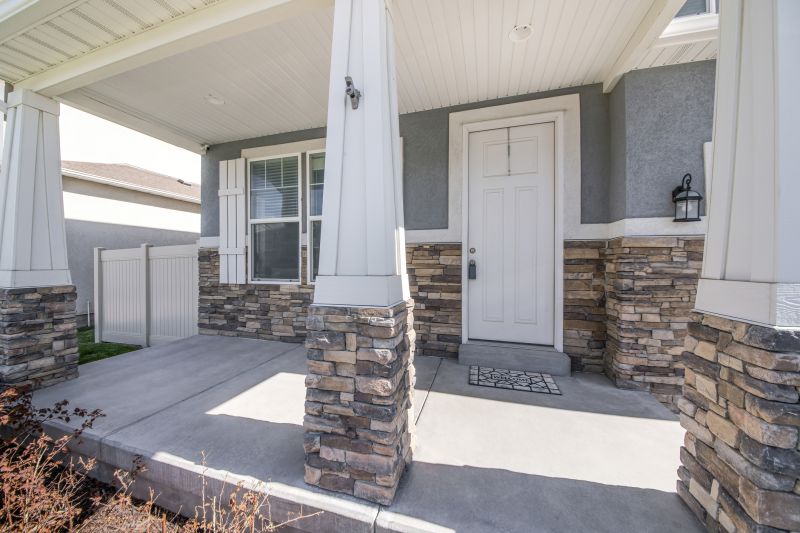 Front Porch Masonry Repair