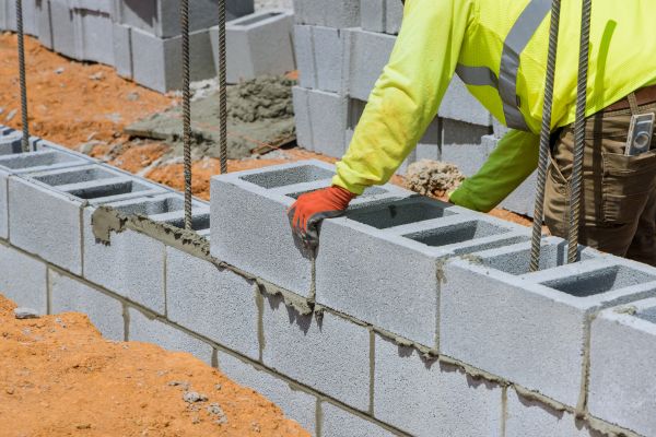 Concrete Blocks Installation in Hamilton