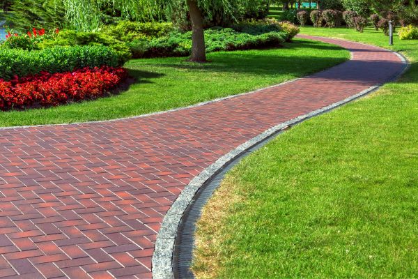 Brick Walkway Installation in Hamilton