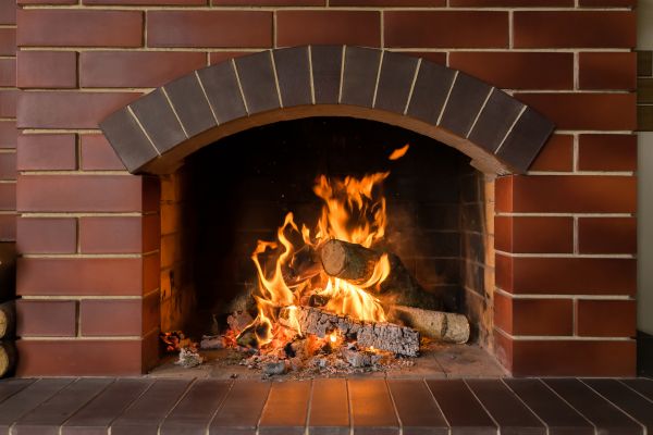 Brick Fireplace Installation in Hamilton