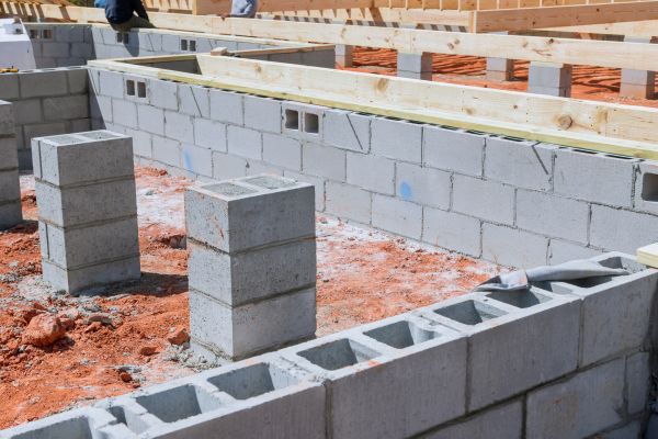 Cement Block Installation in Hamilton