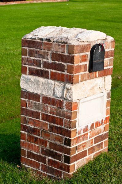 Brick Mailbox Installation in Hamilton