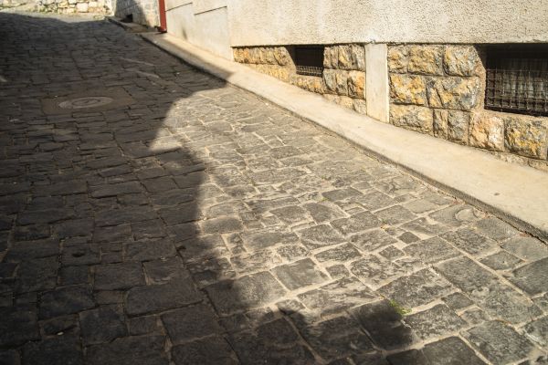 Stone Sidewalk Repair in Hamilton