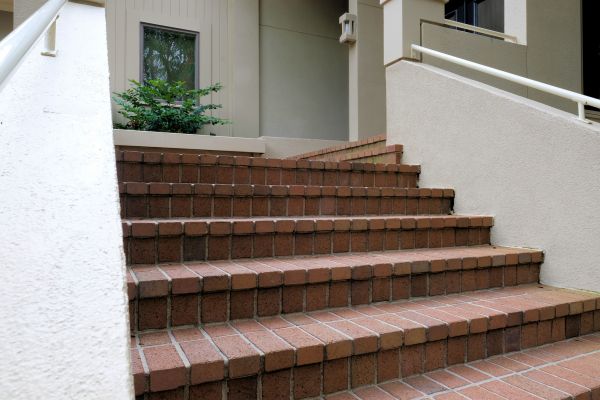 Entryway Brick Repair in Hamilton